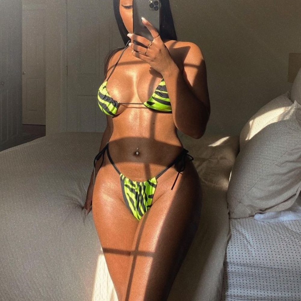 Twisted saint swim bikini by Aaliyah jay